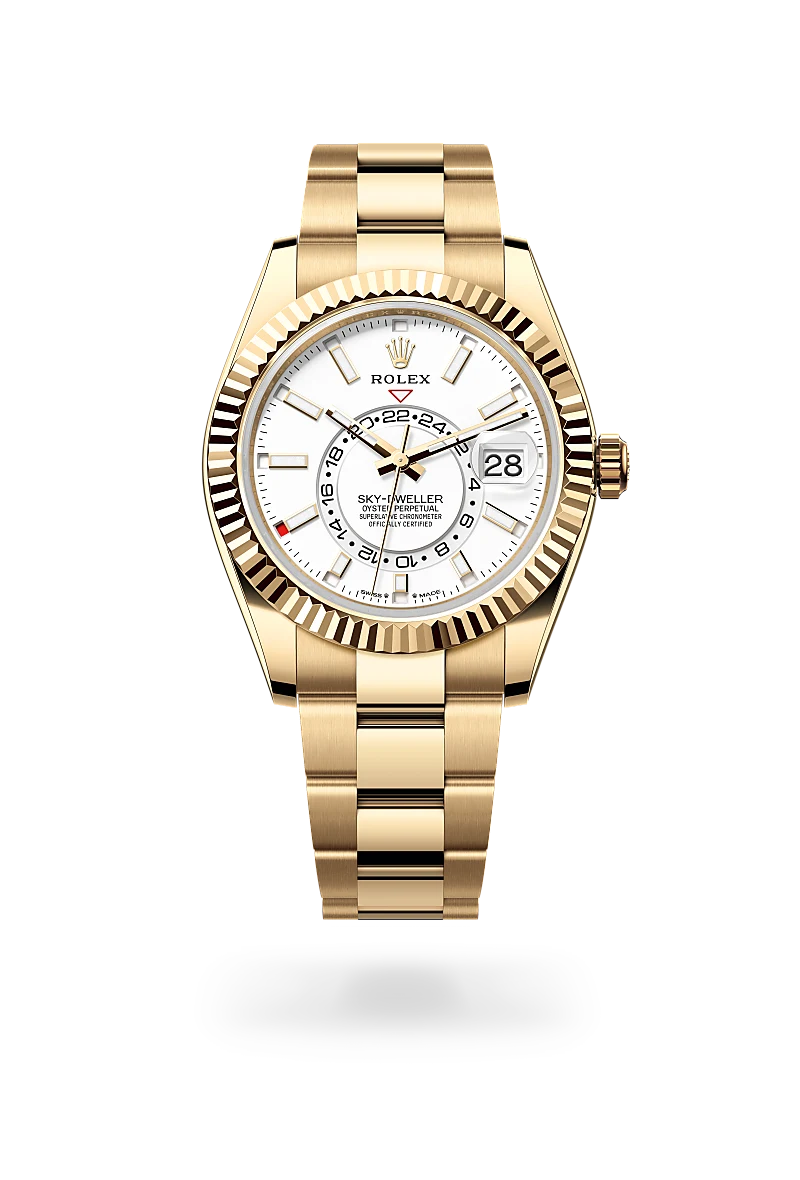 Rolex Sky-Dweller腕錶18K黃金款，M336938-0003 - 永新鐘錶