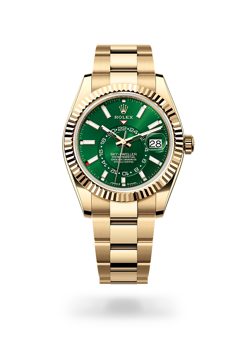 Rolex Sky-Dweller腕錶18K黃金款，M336938-0007 - 永新鐘錶