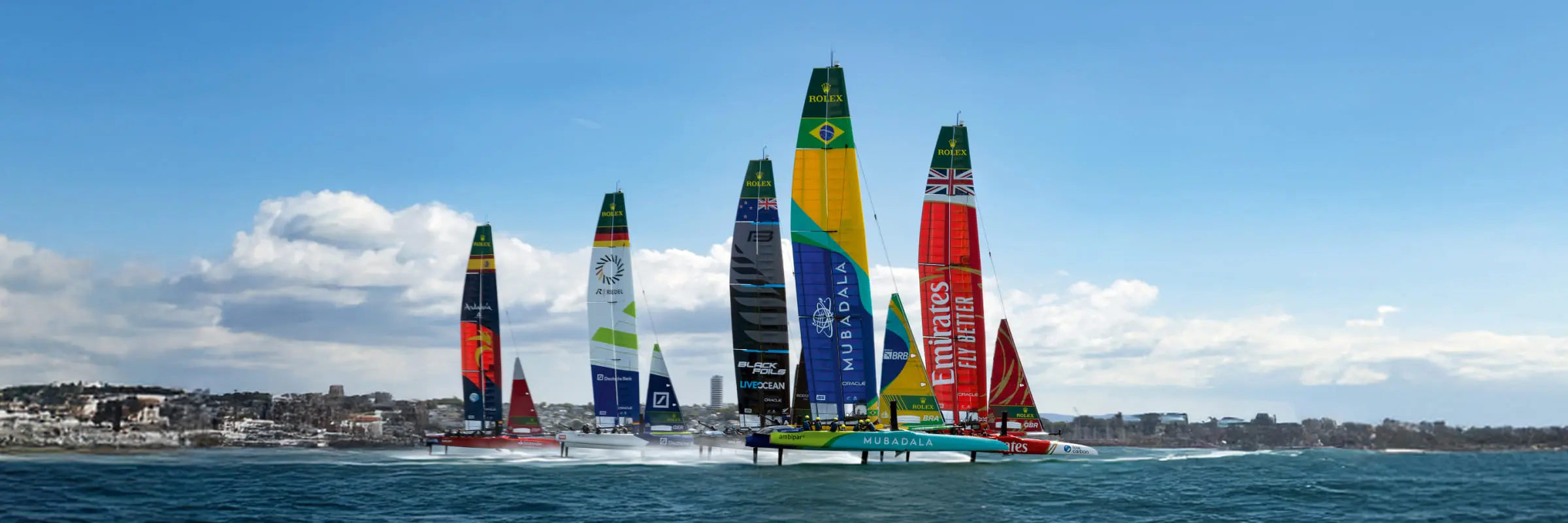 Rolex <br>SailGP Championship<br>重新定義帆船競賽 - 永新鐘錶